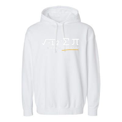 I Ate Some Pi Funny Pi Day & Math Lover Gift Garment-Dyed Fleece Hoodie