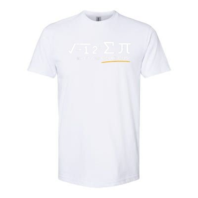 I Ate Some Pi Funny Pi Day & Math Lover Gift Softstyle CVC T-Shirt