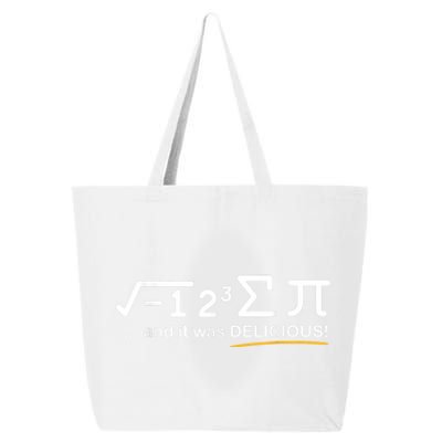 I Ate Some Pi Funny Pi Day & Math Lover Gift 25L Jumbo Tote