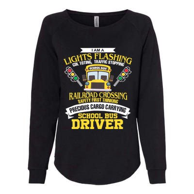 Im A School Bus Driver School Bus Driver Gift Womens California Wash Sweatshirt