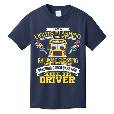 Im A School Bus Driver School Bus Driver Gift Kids T-Shirt