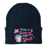 I'm A Sucker For You Funny CNA Nurse Happy Valentines Day Knit Cap Winter Beanie