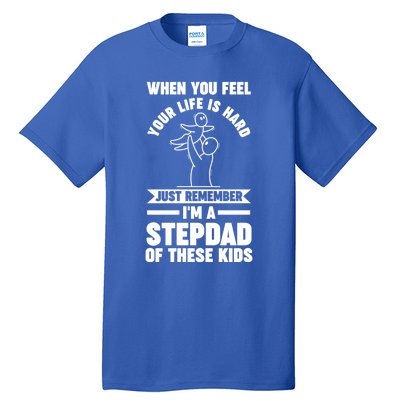 I'm A Stepdad Of These Stepdad Funny Gift Tall T-Shirt