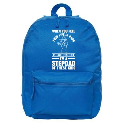 I'm A Stepdad Of These Stepdad Funny Gift 16 in Basic Backpack