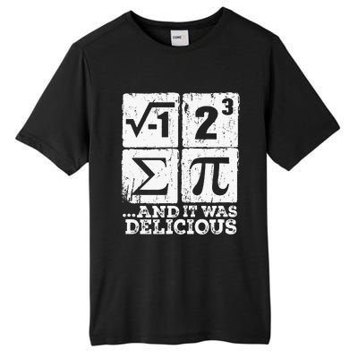 I Ate Some Pie And It Was Delicious Funny Math Tall Fusion ChromaSoft Performance T-Shirt