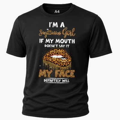 I'm A Sagittarius Leopard Printed Birthday Performance Shirt
