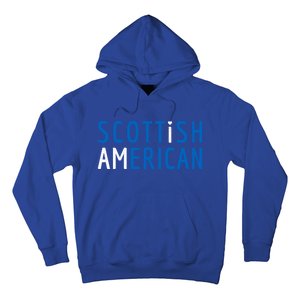 I Am Scottish American Funny Gift Scotland And America Pride Gift Hoodie