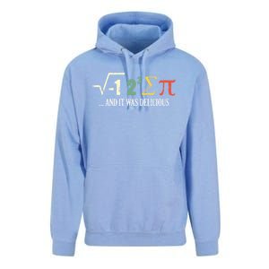 I Ate Some Pie And It Was Delicious Gift Math Ate Sum Pi Meaningful Gift Unisex Surf Hoodie