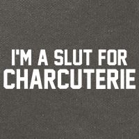 I’m A Slut For Charcuterie Cotton Canvas Backpack
