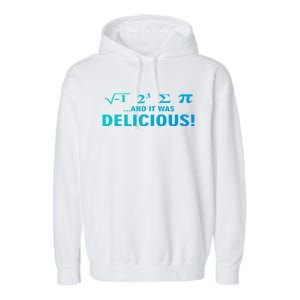 I Ate Some Pie And It Was Delicious Funny Sayings Meaningful Gift Garment-Dyed Fleece Hoodie