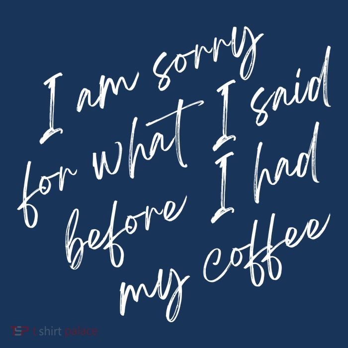 I Am Sorry For What I Said Before I Had My Coffee Funny Short Acrylic Beanie