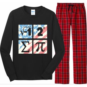 I Ate Some Pie I 8 Sum Pi Funny Pi Math Equation Algebra Gift Long Sleeve Pajama Set