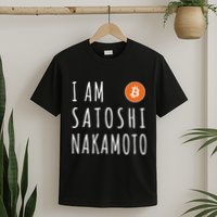 I Am Satoshi Nakamoto Fun Bitcoin Creator Meme T-Shirt