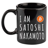I Am Satoshi Nakamoto Fun Bitcoin Creator Meme 11oz C Handle Ceramic Mug