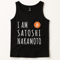 I Am Satoshi Nakamoto Fun Bitcoin Creator Meme Tank Top
