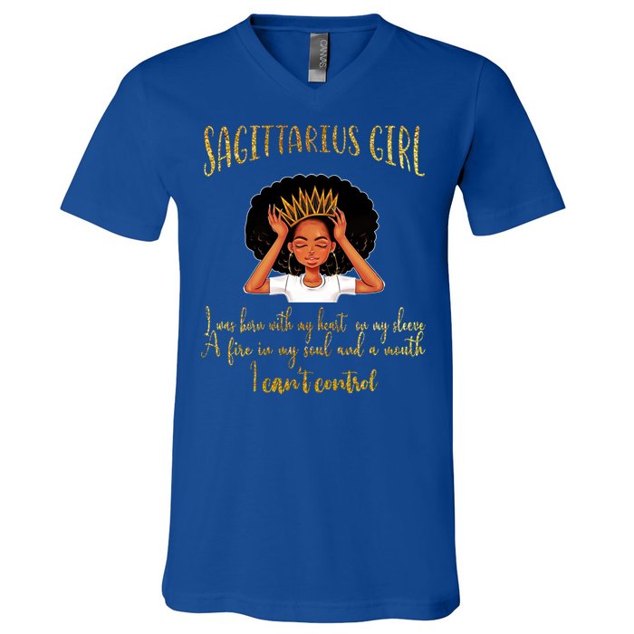 Im A Sagittarius Gift Birthday Gift Gift V-Neck T-Shirt