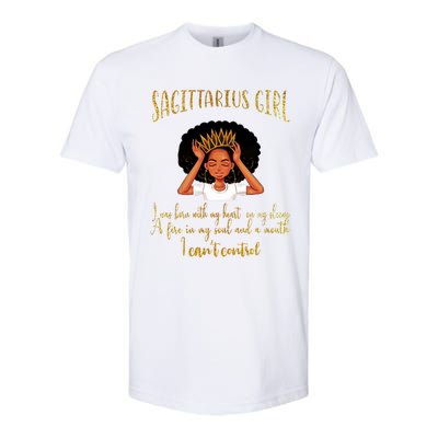 Im A Sagittarius Gift Birthday Gift Gift Softstyle CVC T-Shirt