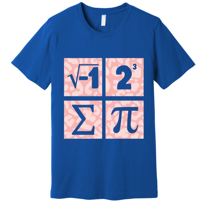 I Ate Some Pie I 8 Sum Pi Funny Pi Math Equation Algebra Gift Premium T-Shirt