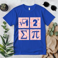 I Ate Some Pie I 8 Sum Pi Funny Pi Math Equation Algebra Gift Premium T-Shirt