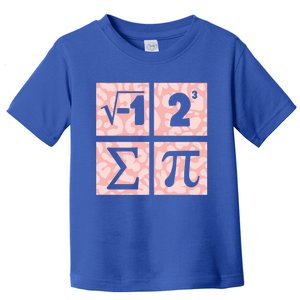 I Ate Some Pie I 8 Sum Pi Funny Pi Math Equation Algebra Gift Toddler T-Shirt