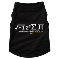 I Ate Some Pi Funny Pi Day & Math Lover Gift Doggie Tank