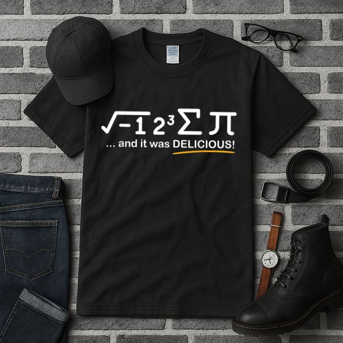 I Ate Some Pi Funny Pi Day & Math Lover Gift Tall T-Shirt