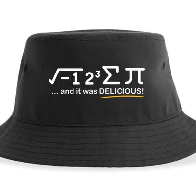 I Ate Some Pi Funny Pi Day & Math Lover Gift Sustainable Bucket Hat