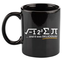 I Ate Some Pi Funny Pi Day & Math Lover Gift 11oz C Handle Ceramic Mug