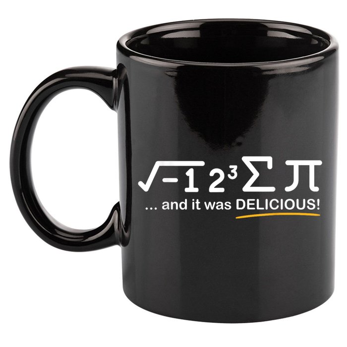I Ate Some Pi Funny Pi Day & Math Lover Gift 11oz C Handle Ceramic Mug