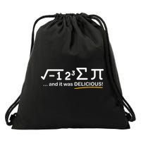 I Ate Some Pi Funny Pi Day & Math Lover Gift Drawstring Bag