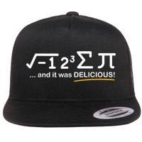 I Ate Some Pi Funny Pi Day & Math Lover Gift Flat Bill Trucker Hat