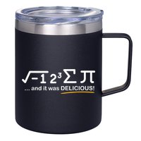 I Ate Some Pi Funny Pi Day & Math Lover Gift 12oz Stainless Steel Coffee Mug