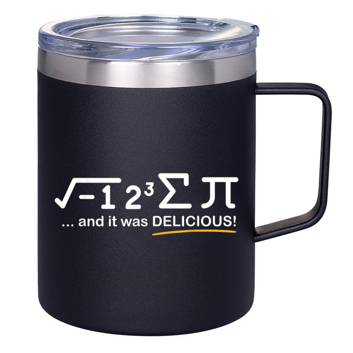 I Ate Some Pi Funny Pi Day & Math Lover Gift 12oz Stainless Steel Coffee Mug