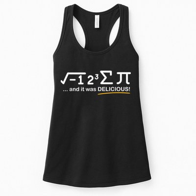 I Ate Some Pi Funny Pi Day & Math Lover Gift Womens Tank Top