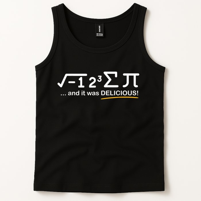 I Ate Some Pi Funny Pi Day & Math Lover Gift Tank Top