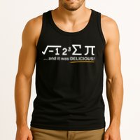 I Ate Some Pi Funny Pi Day & Math Lover Gift Tank Top
