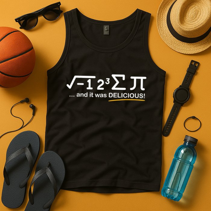 I Ate Some Pi Funny Pi Day & Math Lover Gift Tank Top
