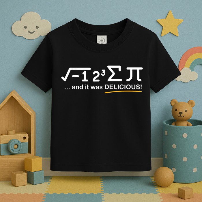 I Ate Some Pi Funny Pi Day & Math Lover Gift Toddler T-Shirt