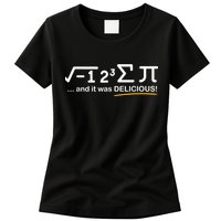 I Ate Some Pi Funny Pi Day & Math Lover Gift Womens T-Shirt