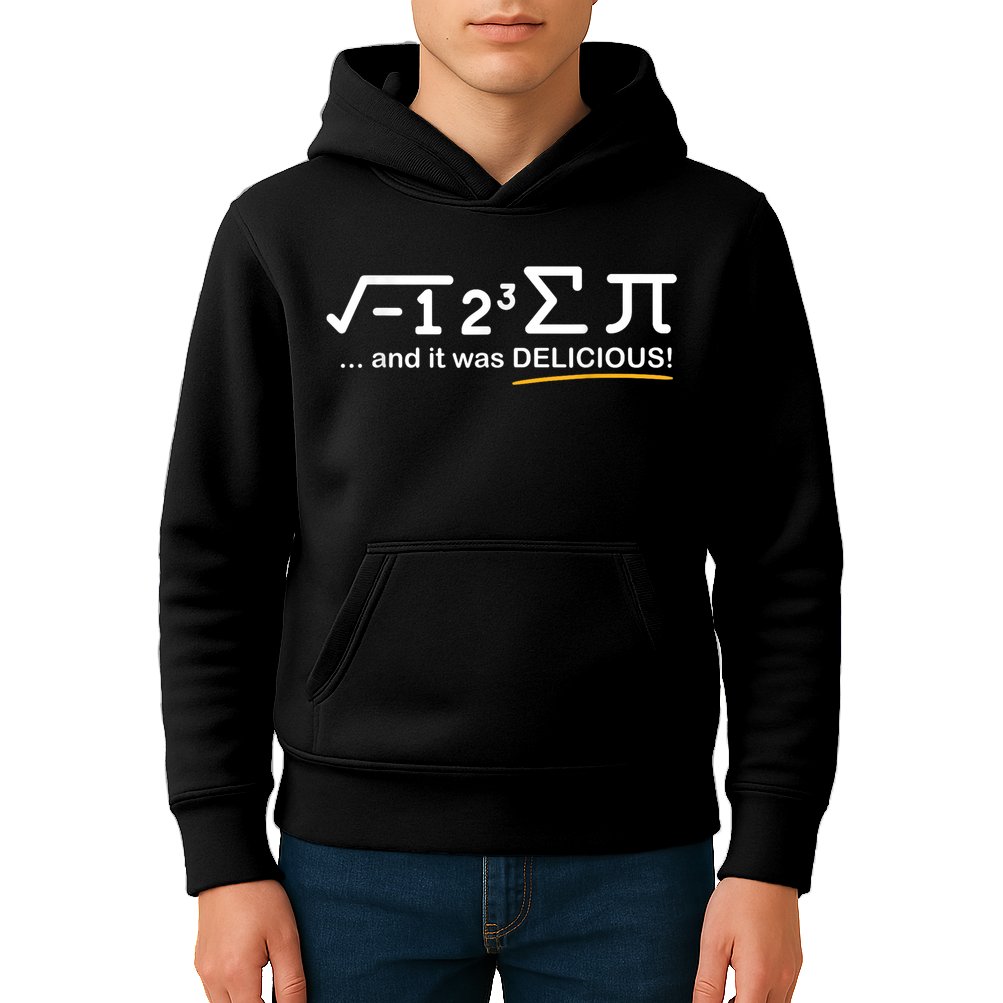 I Ate Some Pi Funny Pi Day & Math Lover Gift Kids Hoodie
