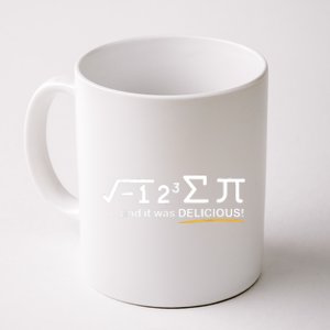 I Ate Some Pi Funny Pi Day & Math Lover Gift Coffee Mug