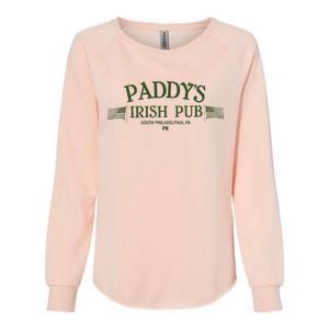 Its Always Sunny In Philadelphia Paddys Irish Pub Womens California Wash Sweatshirt