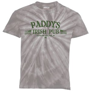 Its Always Sunny In Philadelphia Paddys Irish Pub Kids Tie-Dye T-Shirt