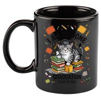 I Am So Done Graduation Cat Class Of 2025 11oz C Handle Ceramic Mug