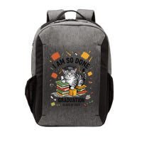 I Am So Done Graduation Cat Class Of 2025 Vector Backpack