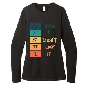 I Ate Some Pie Math Numbers Joke Mathematician Student Geek Gift Womens CVC Long Sleeve Shirt