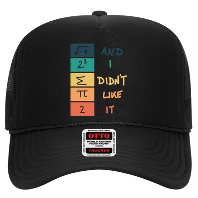 I Ate Some Pie Math Numbers Joke Mathematician Student Geek Gift Trucker Hat