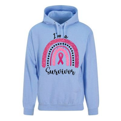 Im a Survivor Breast Cancer Survivor Gifts Unisex Surf Hoodie