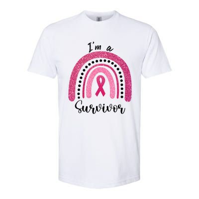 Im a Survivor Breast Cancer Survivor Gifts Softstyle CVC T-Shirt