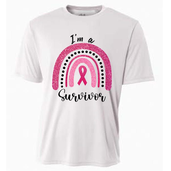 Im a Survivor Breast Cancer Survivor Gifts Cooling Performance Crew T-Shirt